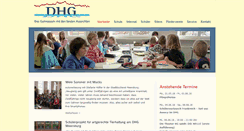 Desktop Screenshot of dhg-meersburg.de
